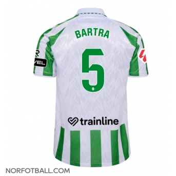 Billige Fotballdrakt Real Betis Marc Bartra #5 Replika Hjemmedrakt 2024-25 Kortermet